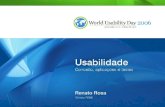 Usabilidade - conceitos, aplicações e testes - Renato Rosa