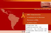 Programa de Comunicación de Brasil, la visión del Programa Nacional de SIDA.