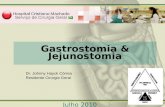 Gastrostomia e Jejunostomia