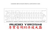 Amplificador Yiroshi TR3500 Con Super Driver 1500W
