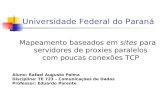 Universidade Federal do Paraná Mapeamento baseados em sites para servidores de proxies paralelos com poucas conexões TCP Aluno: Rafael Augusto Palma Disciplina:
