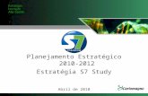 Planejamento Estratégico 2010-2012 Estratégia S7 Study Abril de 2010.