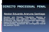 Nestor Eduardo Araruna Santiago Doutor em Direito Tributário, Mestre e Especialista em Ciências Penais (UFMG). Professor da UNIFOR (Doutorado-Mestrado-Especialização-Graduação)