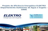 Www.elektro.com.br Projeto de Eficiência Energética ELEKTRO Departamento Autônomo de Água e Esgoto - DAAE.