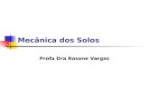 Mecânica dos Solos Profa Dra Rosane Vargas. 1. Terminologia dos Solos e Rochas A textura é tradicionalmente a característica do solo utilizada para fins.