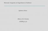 Mestrado Integrado em Engenharia do Ambiente Química Física Abel G. M. Ferreira abel@eq.uc.pt.