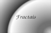 1 Fractais. 2 1975 - Benoit Mandelbrot criou a denominação fractal. Que significa fragmento em Latim. Fractais são formas geométricas obtidas através.
