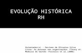 EVOLUÇÃO HISTÓRICA RH Orientador(a) – Daciane de Oliveira Silva Livro: As pessoas nas organizações- Fleury et.al Modelos de Gestão –Ferreira et al.(2006)
