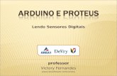 Professor Victory Fernandes  Lendo Sensores Digitais.