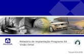 Relatório de Implantação Programa 5S Visão Geral Novembro/08.