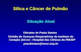 Sílica e Câncer de Pulmão Situação Atual Situação Atual Ubiratan de Paula Santos Ubiratan de Paula Santos Divisão de Doenças Respiratórias do Instituto.