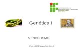Genética I MENDELISMO Prof. JOSE AMARAL/2012. O que é a genética?