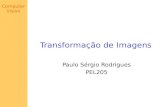 Computer Vision Transformação de Imagens Paulo Sérgio Rodrigues PEL205.
