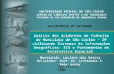 UNIVERSIDADE FEDERAL DE SÃO CARLOS CENTRO DE CIÊNCIAS EXATAS E DE TECNOLOGIA PROGRAMA DE PÓS-GRADUAÇÃO EM ENGENHARIA URBANA Mestrando: Luciano dos Santos.