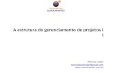 A estrutura do gerenciamento de projetos I I Rômulo César romulodandrade@gmail.com @gmail.com FACULDADE DOS GUARARAPES.