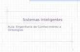 Sistemas Inteligentes Aula: Engenharia de Conhecimento e Ontologias 1.