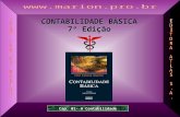Prof. Dr. José Carlos Marion 1 CONTABILIDADE BÁSICA 7ª Edição CONTABILIDADE BÁSICA 7ª Edição Cap. 01- A Contabilidade.
