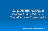Ergoftalmologia Cuidando dos Olhos no Trabalho com Computador Prof. Dr. Manuel Neuzimar Pinheiro Jr.