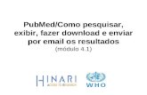 PubMed/Como pesquisar, exibir, fazer download e enviar por email os resultados (módulo 4.1)