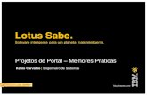 Projetos de Portal – Melhores Práticas Kenio Carvalho | Engenheiro de Sistemas.