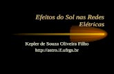 O Sol não é constante Kepler de Souza Oliveira Filho .