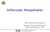 Infecção Hospitalar Enfa. Maria Clara Padoveze Diretora Técnica de Divisão de Infecção Hospitalar - CVE.