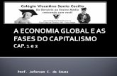 Prof. Jeferson C. de Souza. três mundos num só. O primeiro seria o mundo tal como nos fazem vê- lo: a globalização como fábula; O segundo seria o mundo.