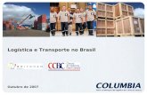 Logística e Transporte no Brasil Outubro de 2007.