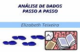 ANÁLISE DE DADOS PASSO A PASSO Elizabeth Teixeira.