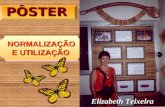 PÔSTERPÔSTER NORMALIZAÇÃO E UTILIZAÇÃO Elizabeth Teixeira.