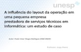 Professor: Jorge Muniz Autor: Paulo César Chagas Rodrigues (FEB/UNESP)