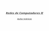 Redes de Computadores II Aulas teóricas. Objectivos Formação sólida nas áreas de internetworking (conceitos arquitecturas e protocolos e de aplicações.
