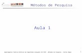 Apontamentos Teórico-Práticos de Algoritmia Avançada LEI/ISEP – Métodos de Pesquisa – Carlos Ramos 1 Métodos de Pesquisa Aula 1.