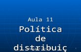 Fernando Tristany, "Lições de Marketing Preliminar" 1 Aula 11 Política de distribuição.