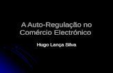 A Auto-Regulação no Comércio Electrónico Hugo Lança Silva.