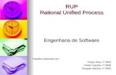 RUP Rational Unified Process Engenharia de Software Trabalho elaborado por: Sérgio Reis, nº 3844 Helder Caçoila, nº 3845 Gonçalo Martins, nº 3945.