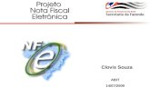 Projeto Nota Fiscal Eletrônica ABIT 14/07/2009 Clovis Souza.
