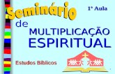 1 MULTIPLICAÇÃO ESPIRITUAL MULTIPLICAÇÃO ESPIRITUAL de Estudos Bíblicos 1ª Aula.
