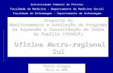 Proposta de Monitoramento e Avaliação do Programa de Expansão e Consolidação do Saúde da Família (PROESF) Oficina Macro-regional Sul Porto Alegre Março.