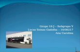 Grupo 19 J – Subgrupo Y Lucas Seixas Gadelha – 10/00217 Ana Carolina.