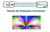 Teoria de Relações Humanas Curso EFA - Nível Secundário CLC.