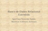 Banco de Dados Relacional Estendido Igor Casa Nova dos Santos Mauricio Volkweis Astiazara.