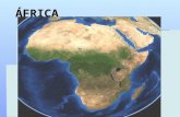 ÁFRICA. Mapa Politico Características Com uma área territorial de pouco mais de 30 milhões de km², o continente africano é o terceiro em extensão. Cortam.