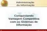 3.1 © 2007 by Prentice Hall Administração da Informação Conquistando Vantagem Competitiva com os Sistemas de Informação.