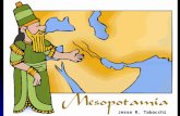 Jesse R. Tabacchi. Mesopotâmia Terra entre dois rios – Gregos Vale dos rios Tigre e Eufrates Hoje território do Iraque Inserida na área do crescente.