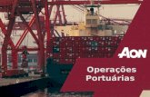 Operações Portuárias. Conceito: Pessoa Jurídica Pré-qualificada para a execução de operações portuárias em área de porto organizado ou Que movimenta e/ou.