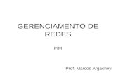 GERENCIAMENTO DE REDES PIM Prof. Marcos Argachoy.