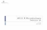 UPCII M Microbiologia Teórica 25 2º Ano 2012/2013.