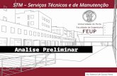 STM – Serviços Técnicos e de Manutenção Analise Preliminar Rui Manuel de Sousa Pena 1.