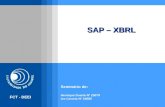 SAP – XBRL Seminário de: Henrique Duarte Nº 25079 Ivo Correia Nº 25080 FCT - DEEI.